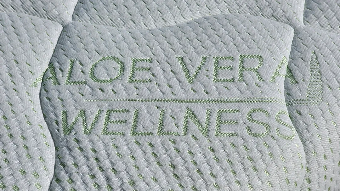 Detail potahu Aloe Vera